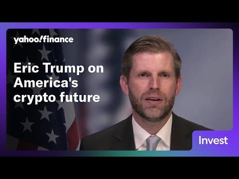 Bitcoin's journey to quickly becoming the 'greatest asset of our time': Eric Trump thumbnail