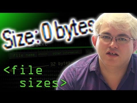 Zero Size Files - Computerphile thumbnail