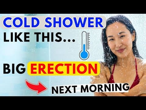 The Erection Breakthrough You’ve NEVER Heard Of: Cold Showers (But Do Them Like THIS!) thumbnail