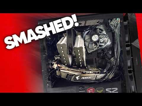 His Wife Threw his Gaming PC out the Window… Can I Fix It? thumbnail
