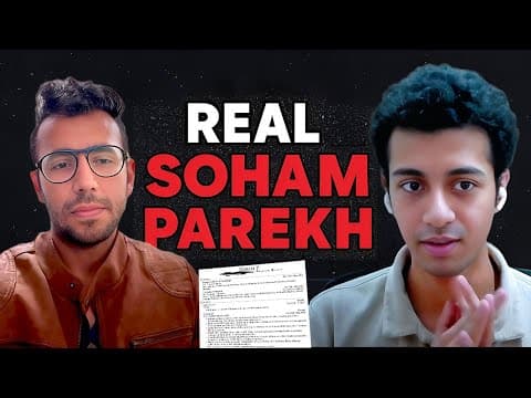 Meet Real Soham Parekh! Exposing The TRUTH & RESUME! thumbnail