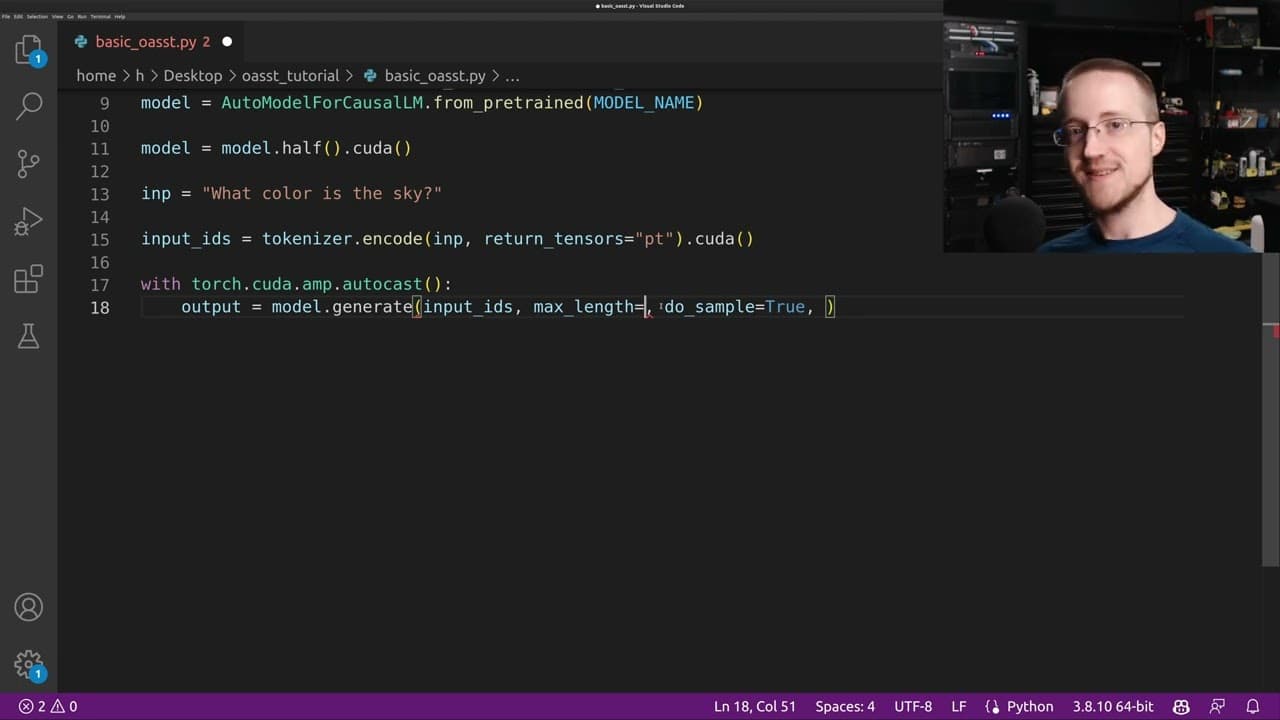 YouTube video player