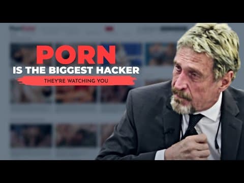 John McAfee: "You are immediately infected with KEYSTROKE LOGGING SOFTWARE" thumbnail