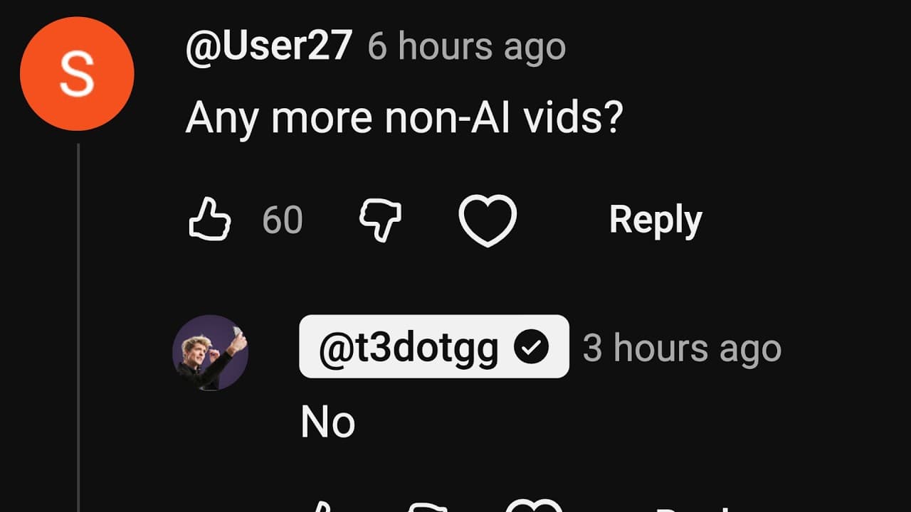 YouTube video player