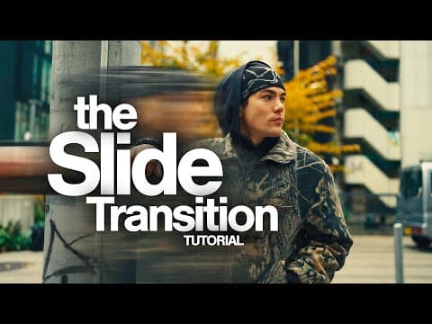 Slide Transition TUTORIAL - How to SPEED RAMP Creatively thumbnail