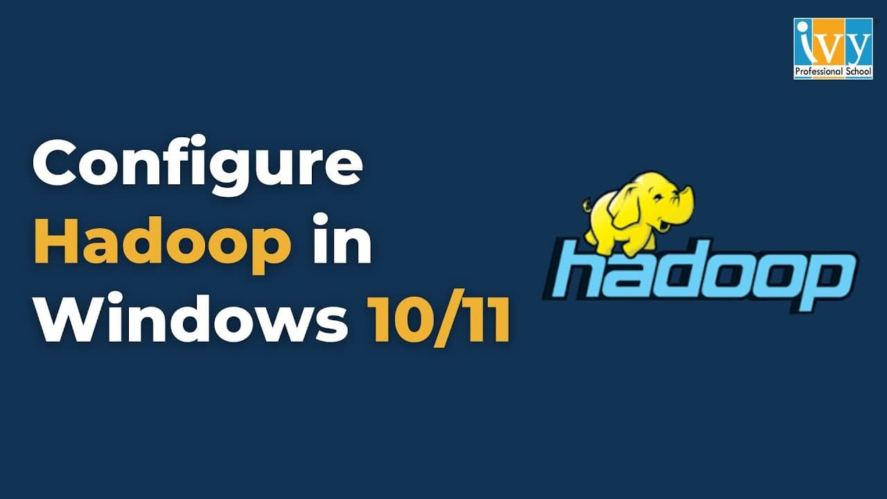 How to Install Hadoop in Windows 11 | Hadoop Installation On Windows 11 ...