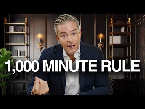 How Successful Entrepreneurs Manage Time (1000 Minute Rule) thumbnail