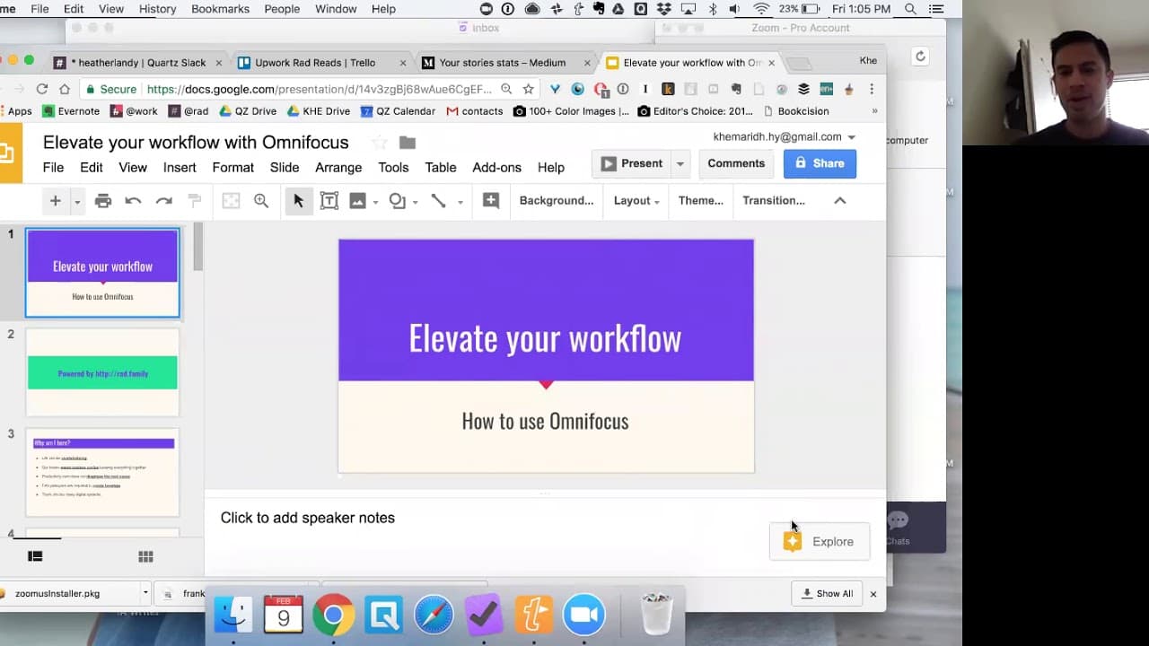 YouTube video player