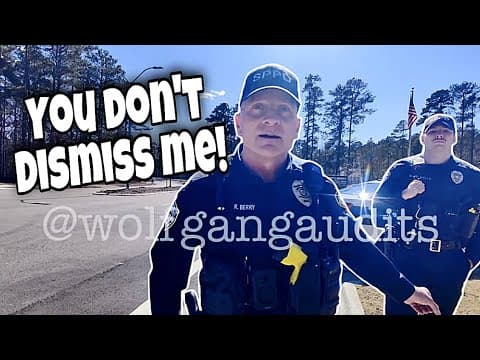 Unhinged Cop Can’t Handle Being OWNED! thumbnail