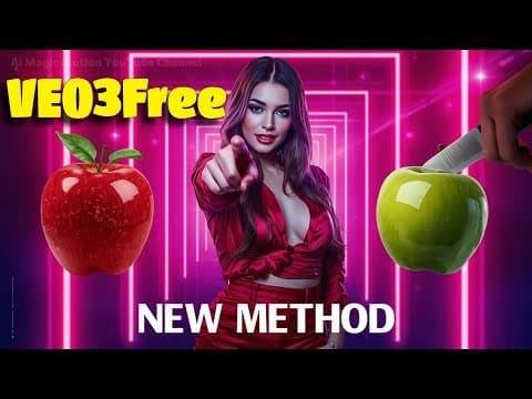 How to Use VEO3 and MidJourney FREE — No Watermark, Unlimited Results thumbnail