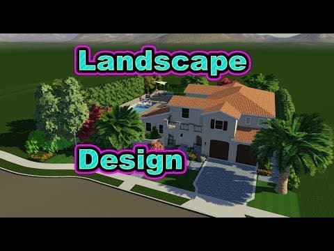 How To Create a Professional Landscape Design Using Vizterra (Landscaping and Lawn Care) thumbnail