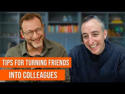 Should You Work With Your Friends? with my friend Will Guidara | A Bit of Optimism Podcast thumbnail