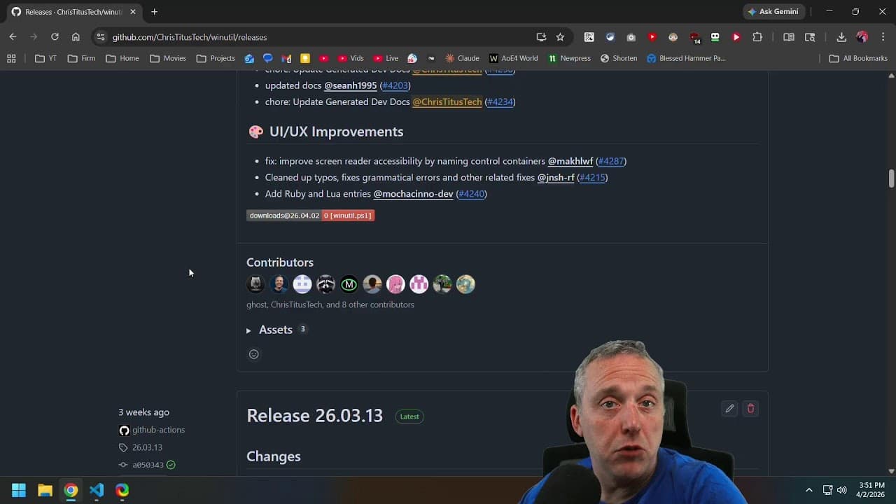 YouTube video player