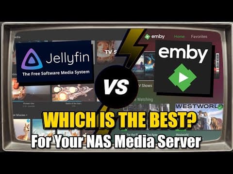 Emby vs Jellyfin: Best NAS Media Server? thumbnail