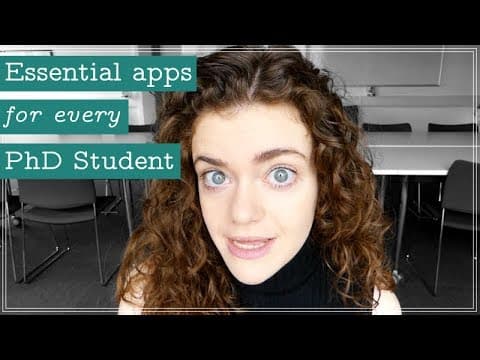 What Are the Best Apps for PhD Students? thumbnail