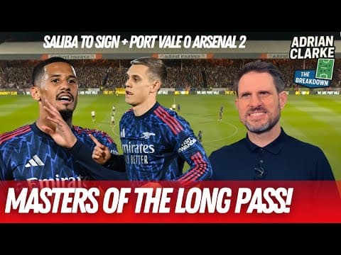 SALIBA SIGNS + Port Vale Analysis | The Breakdown thumbnail
