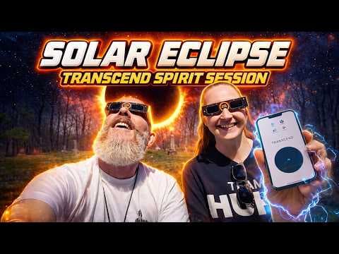 SPIRIT SESSION DURING ECLIPSE, FULL TOTALITY with the Transcend Spirit Link APP! thumbnail