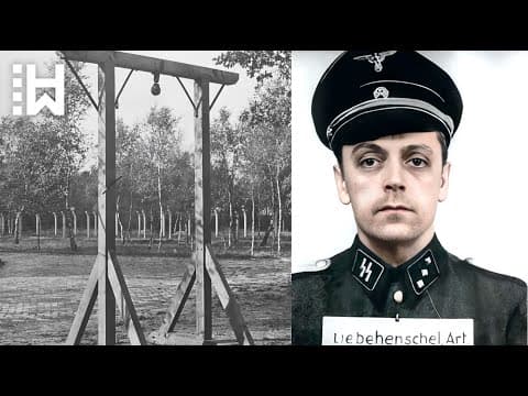 Execution of Auschwitz Nazi commandant who murdered people by day and cried at night thumbnail