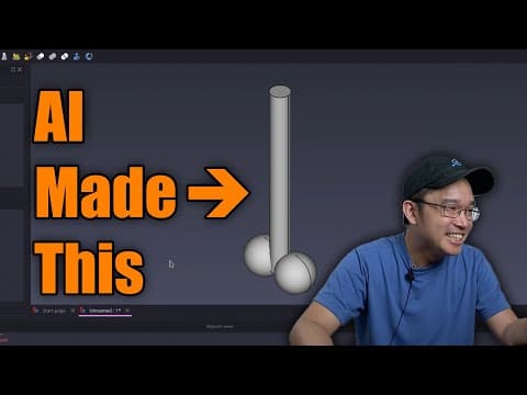 How to Use AI with FreeCAD for 3D Model Generation thumbnail