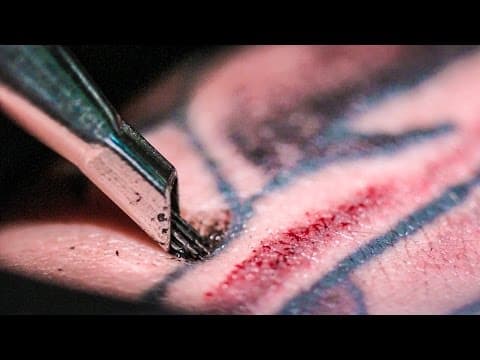 How Does Tattooing Work: Exploring Techniques in Slow Motion? thumbnail