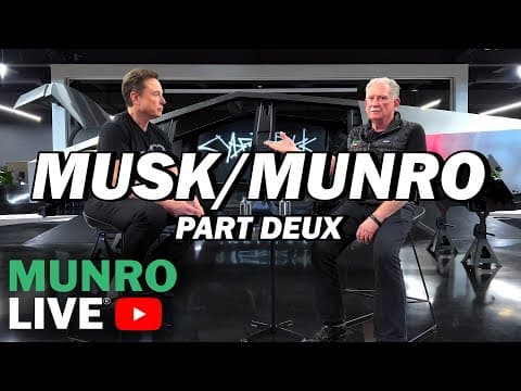 Elon Musk and Sandy Munro discuss the Cybertruck! thumbnail