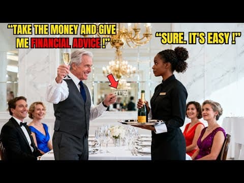 Arrogant Billionaire Asks Waitress for Financial Advice to Mock Her — What She Says Stuns Him thumbnail