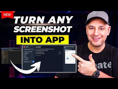How to turn a screenshot into a working app with Claude thumbnail