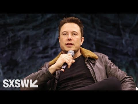 Elon Musk Answers Your Questions! | SXSW 2018 thumbnail