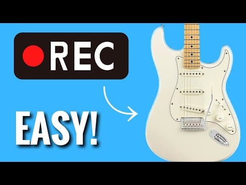 How To Record Electric Guitar In 4 Easy Steps thumbnail