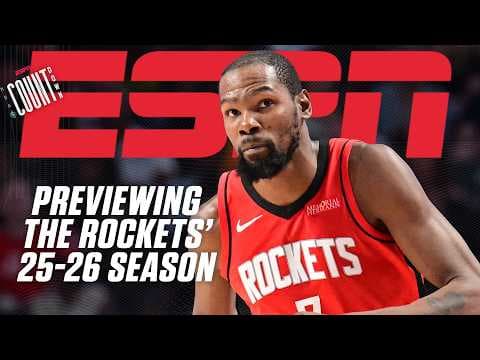 Who will step up for the Rockets with Fred VanVleet injured? | NBA Countdown thumbnail