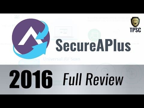 SecureAPlus 2016 Review thumbnail