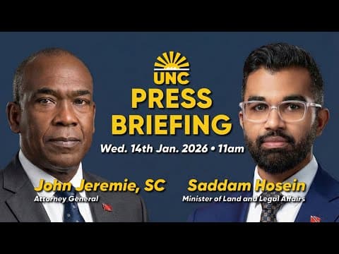 🔴 LIVE: UNC Press Briefing thumbnail