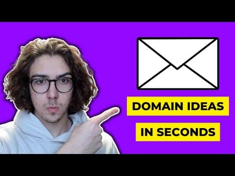 How To Make 4,992 Cold Email Domain Ideas With AI thumbnail