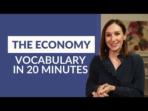 Better English Conversations: Increase Your Economic Vocabulary thumbnail