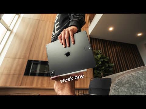 A Week In The Life with M4 iPad Pro - Replacing my MacBook Air thumbnail