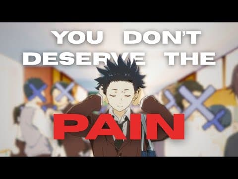 How Do You Move On From Your Biggest Mistake - A Silent Voice thumbnail
