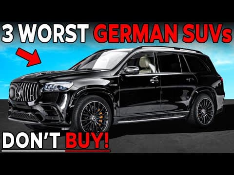 3 WORST and 4 BEST GERMAN LUXURY SUVs in 2025 (AVOID NOW!) thumbnail