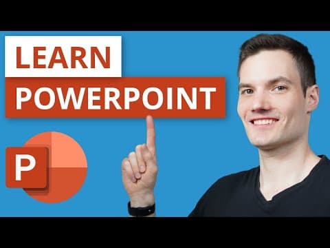 PowerPoint Tutorial for Beginners thumbnail