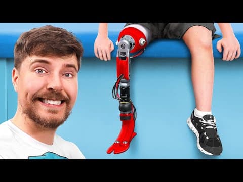 I Helped 2000 Amputees Walk Again thumbnail