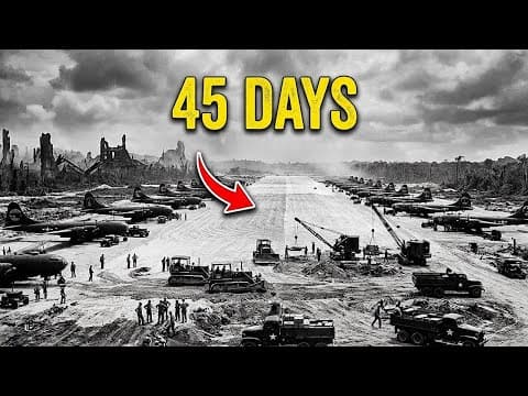 Japanese Said Tinian Airfields Would Take 8 Months To Build — Until US Engineers Did It In 45 Days thumbnail