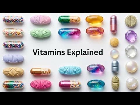 How Vitamins REALLY Work? Every Vitamin Explained thumbnail