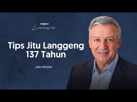 7 Lessons from a 137 Year Old Brand - John Murphy | Endgame #154 (Luminaries) thumbnail
