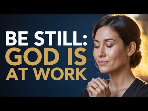 Morning Prayer For When You're Waiting On God | Be Still, He's Making A Way thumbnail