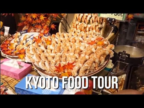 Must-Try Japanese Food Tour in Kyoto Japan thumbnail