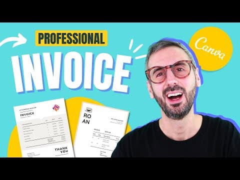 How to Create Professional Invoices with Canva thumbnail
