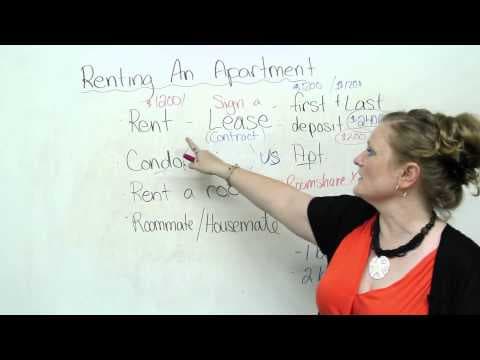 Vocabulary - Renting an Apartment thumbnail