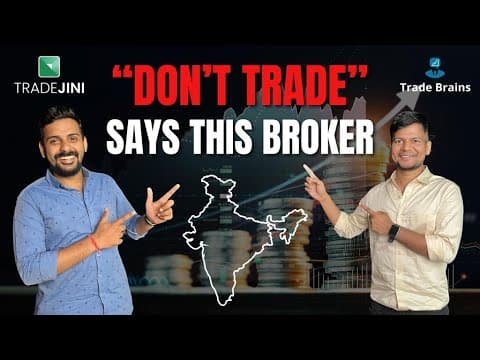 Brokerage Industry, Technical Glitches and the Future of Stock Brokers | Discussion with @tradejini thumbnail