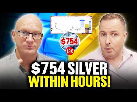 $754 Silver Price Alert! If You Own GOLD or SILVER, WATCH NOW - Francis Hunt & Gareth Soloway thumbnail