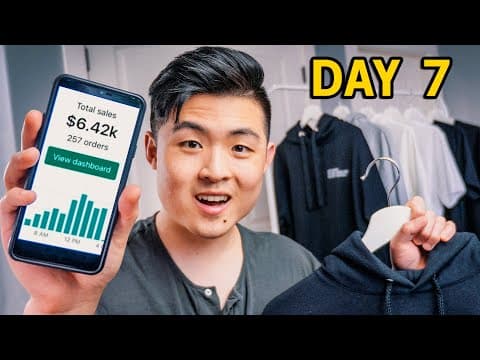 How I Started a Clothing Brand with $0 in 7 Days thumbnail