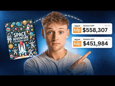 How I Sold $900k of Books On Amazon Without Being an Author thumbnail
